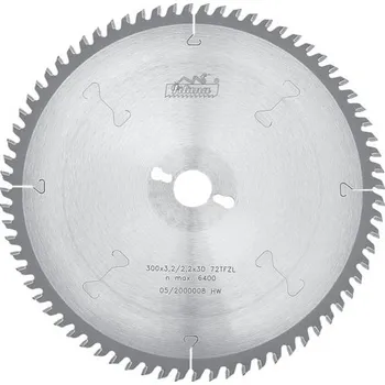 Pilový kotouč Pilový kotouč 300 x 3,2 x 30 72TFZL Whisper High Profi SK 5397-13 PILANA