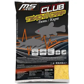Návnadová surovina Krmítková Směs MS Range Club 2,5kg Tench / Carp