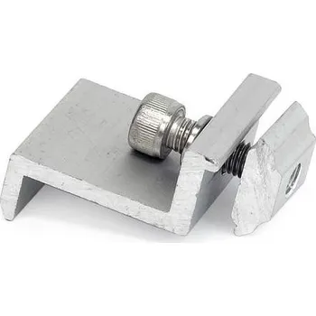 držák na solární panel Držák koncový 30-35mm pro solární panely na lištu, hliníkový