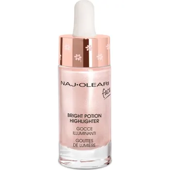 Rozjasňovač Naj-Oleari Bright Potion Highlighter rozjasňující kapky - Rose Quartz 17 ml