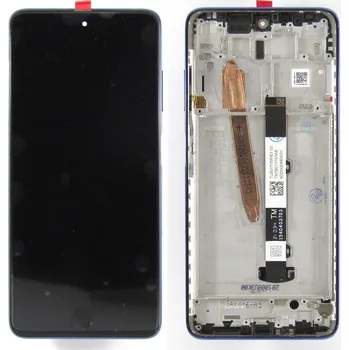 LCD Display + Dotyková Deska + Přední Kryt pro Xiaomi Poco X3 Cobalt Blue