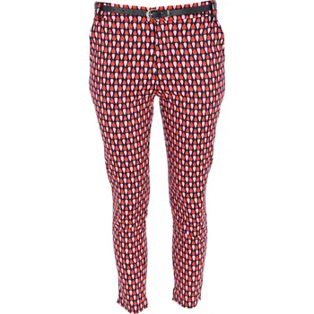 Dámské kalhoty Kalhoty 7/8 Chic & Jeune 5036-190 barva: oranžová, velikost: 38