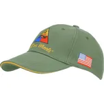 Čepice Fostex Baseball 2nd Armored Division - olivová