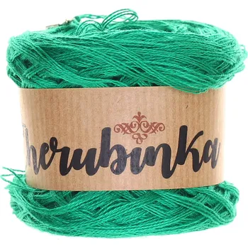 Příze Cherubinka Cherubínka 3 nitka 100m smaragdová 380