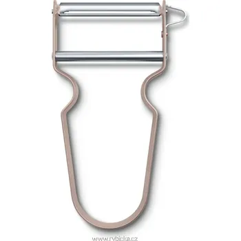 Kuchyňská škrabka Výklopná škrabka na zeleninu REX Levander s rovným ostřím 6.0900.11 (Victorinox Rex 6.0900.11 LEVANDER Vegetable Peeler Originální škrabka tvaru U s výklopným trvanlivým ostřím. Odstín Levander.)