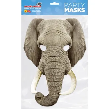 Karnevalová maska Maskarade Papírová maska Slon