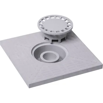 Kanalizační potrubí Šachta revizní FasDrein 400x400mm - poklop se sifonem