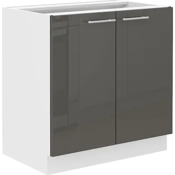 Kuchyňská skříňka Spodní skříňka LARA GREY 80 D 2F BB