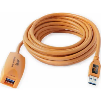 Kabel do PC Tether Tools TetherPro USB 3.0 Active Extension 5m oranzova