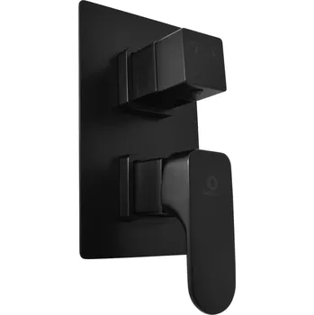 Vodovodní baterie Yukon Vodovodní baterie sprchová vestavěná s přepínačem, černá matná YU186KCMAT