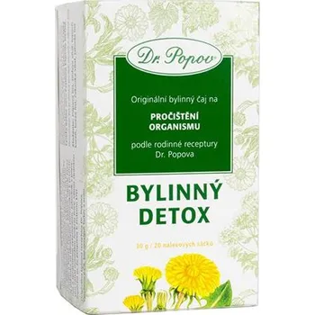 Čaj Dr. Popov Bylinný detox 20x 1,5 g
