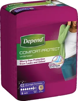 Inkontinenční kalhotky Depend NormalXL 9 ks