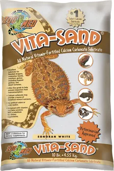 Podestýlka pro terarijní zvíře Zoo Med Vita-Sand bílý 4,5 kg
