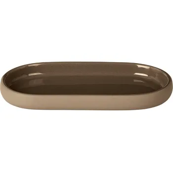 Držák na kartáček Odkládací tácek Blomus SONO 10x19cm hnědý