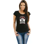 STRIKER Dámské tričko jezevčík černé S