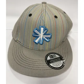 Kšiltovka almost Pánská kšiltovka logo stretch cap grey
