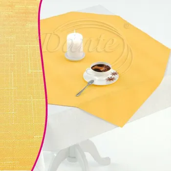 ubrus Dante Ubrus Klasik tmavě žlutý - napron 75 x 75 cm