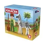 Efko IGRÁČEK Ošetřovatel se zebrou a doplňky