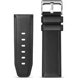 ALIGATOR kožený řemínek 22 mm černý