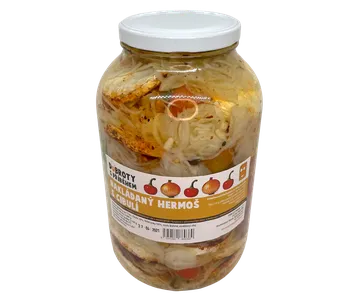 Nakládaná potravina DOBROTY S PŘÍBĚHEM Nakládaný hermelín s cibulí 3400 g