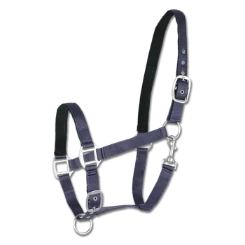 Vybavení pro koně Ohlávka Satin modrá (Full)