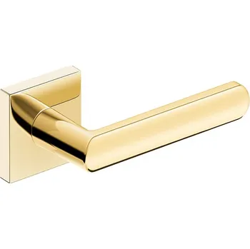 Dveřní kování Klika Luna Q - mosaz PVD (komplet 2ks)