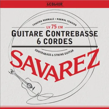 Struna pro kytaru a smyčcový nástroj Savarez 6CB640R nylonové struny na kytaru