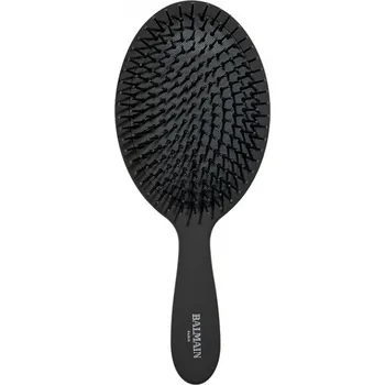 kartáč na vlasy Balmain Paris Detangling Spa Brush s měkkými nylonovými štětinami černý
