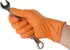 Pracovní rukavice Kunzer Tiger Grip oranžové 100 ks M