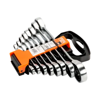 Ruční nářadí 1320RM/SH8 Bahco Sada oboustranných ráčnových klíčů