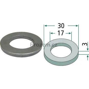 podložka Podložka pro Dücker, 17/30 mm