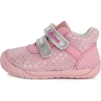 Dívčí polobotky Celoroční obuv DDstep barefoot S070-204 Dark pink dívčí Velikost: 24