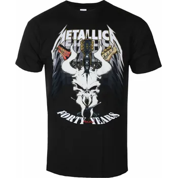 Pánské tričko Tričko metal pánské Metallica - 40th Anniversary Forty Years - NNM - RTMTLTSBFOR METTS56MB - S