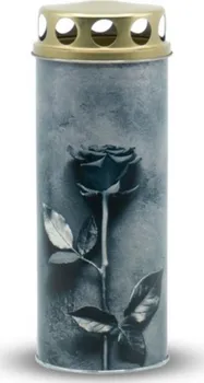 Smuteční dekorace Toro Hřbitovní svíčka růže 195 g
