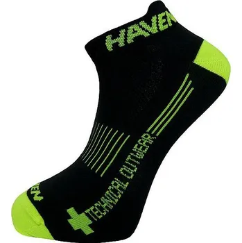 Pánské oblečení Ponožky HAVEN Snake černá/žlutá Podkarta: 4-5