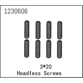 RC náhradní díl Absima Headless Screw M3*20 (8)