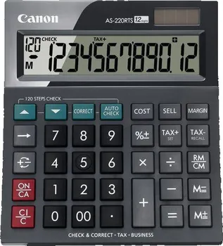 Kalkulačka Canon AS-220RTS černá