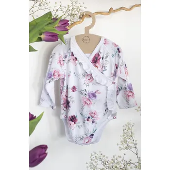 Kojenecký body Jamiks zavinovací body MARA JWE014 - 5 Velikost: 56 Bambus, organická bavlna