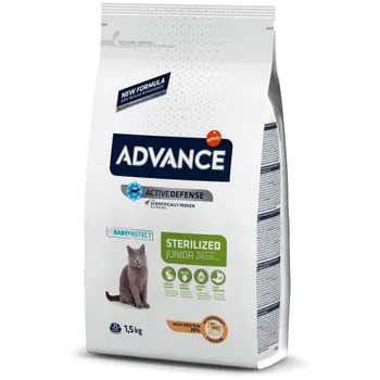 Krmivo pro kočku ADVANCE Cat Sterilized Junior 1,5 kg
