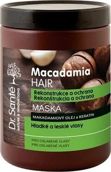 Vlasová regenerace Dr. Santé Macadamia krémová maska pro oslabené vlasy 1 l 