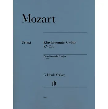 Klavrn sonta In G KV 283 od skladatele Wolfgang Amadeus Mozart 1055442