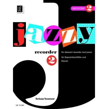 Jazzy Recorder 2 - pt jazzovch skladeb pro zobcovou fltnu a klavr 1312841