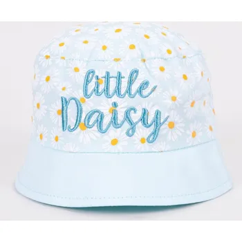 Kojenecká čepice YO kojenecký klobouček bavlněný Little Daisy - dívčí vel. 40-44cm