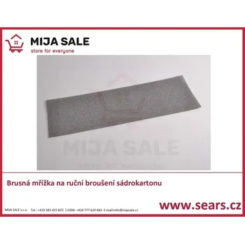 Brusný papír Brusná mřížka na sádrokartony, 115 mm x 290 mm, zrnitost P120