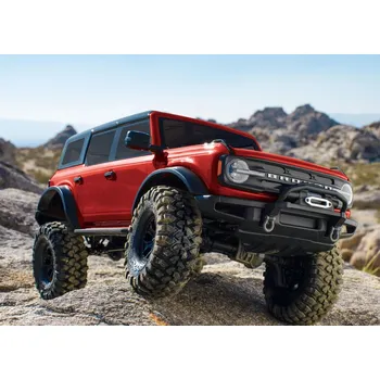RC model auta RC auto Traxxas TRX-4 Ford Bronco 2021 TQi 1:10 RTR červený