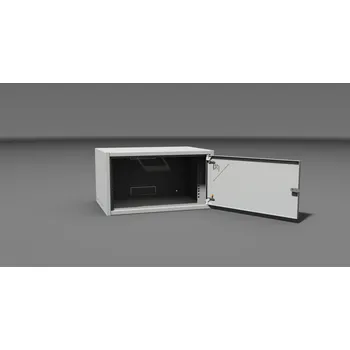 Rozvaděč ID Rack Rack Typ 1-12U/400 plechové dveře, šedý 5061883