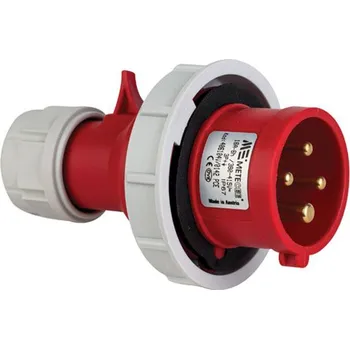 Elektrická zásuvka METE Vidlice průmyslová VI 4 kolík 16A IP67