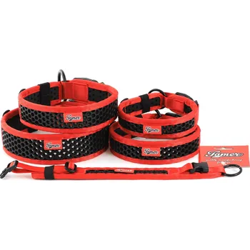 Obojek pro psa TAMER Obojek SOFTY EVA, červený Velikost: XL