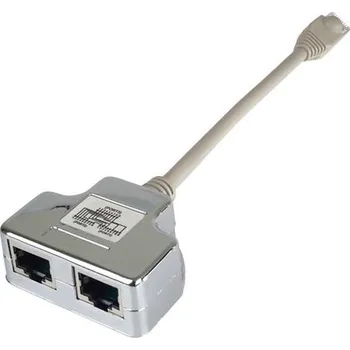 Síťový konektor PremiumCord RJ45 distributor 2 porty ISDN