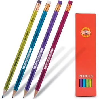 Grafitová tužka Tužka 1372/2 oriental s gumou (KOH-I-NOOR)